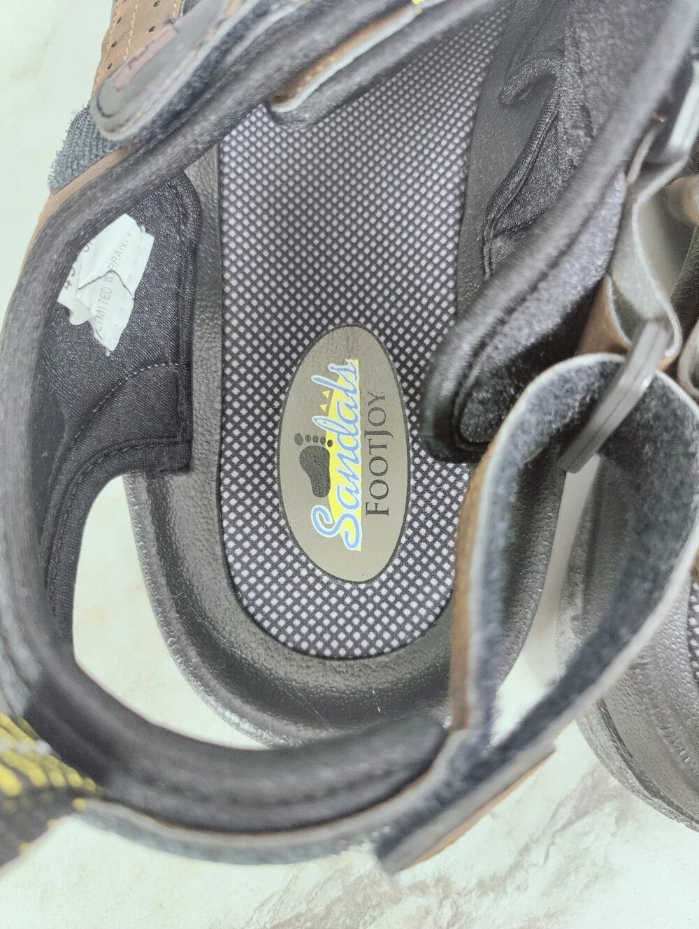 FootJoy Men's Golf Sandals, Brown, Sz 11